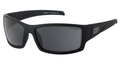 DD Defendor-Satin Black-Grey Polarised