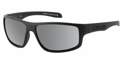 DD Quantum-Satin Black -Grey|Silver Mirror Polarised 