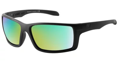 DD Knuckle Satin Black Grey|Green Mirror Polarised