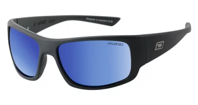 DD Gorilla-Satin Black-Grey|Blue Mirror Polarised