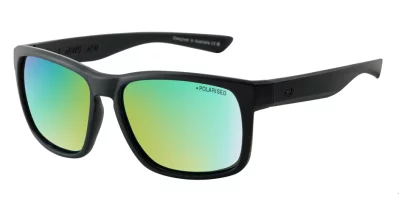DD Hoodlum-Satin Black-Grey|Green Mirror Polarised