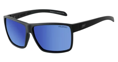 DD Rackateer-Satin Black-Grey|Blue Mirror Polarised