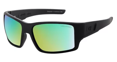 DD Chill-Satin Black-Grey|Green Fusion Mirror Polarised