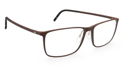 Silhouette Pure Wave 2955 Maroon Linen 55 16 145