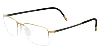 Silhouette Illusion 5457 Shiny Gold / Black 53 19 145