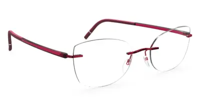 Silhouette The Wave 5567 Cassis Red 51 15 135