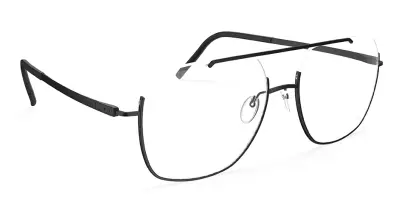 Silhouette Dynamic Dawn 5570 Jet Black 55-17 140